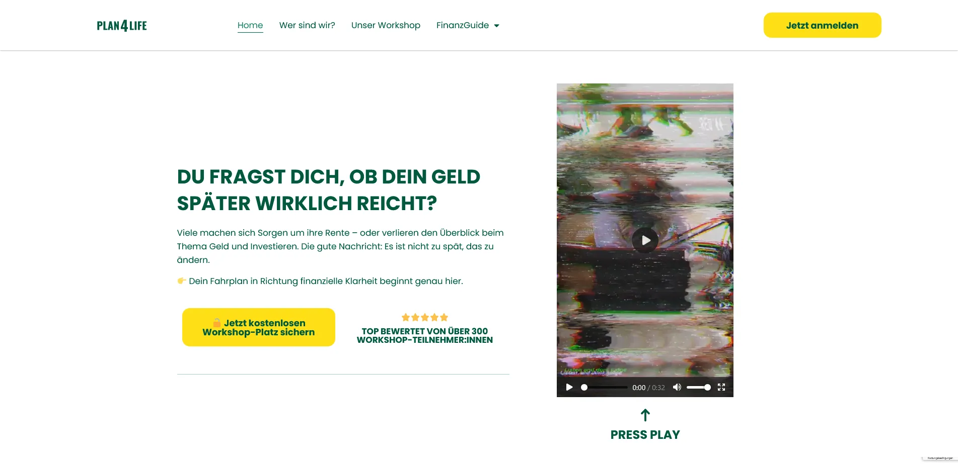 Finanzielle Zukunft Screenshot