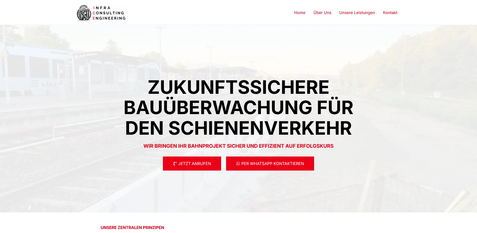 Infra Consulting Engineering Screenshot