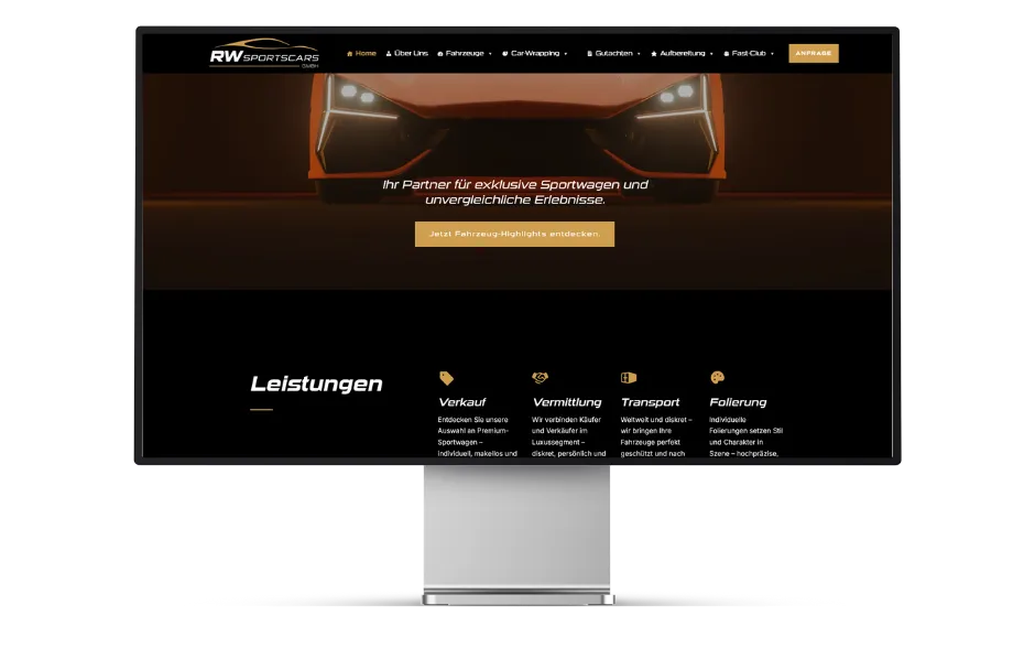 RWSportscars Website